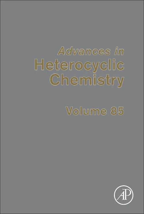 Coperta cărții "Advances in Heterocyclic Chemistry" de autor necunoscut