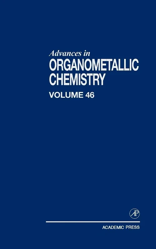 Coperta cărții "Advances in Organometallic Chemistry" de autor necunoscut