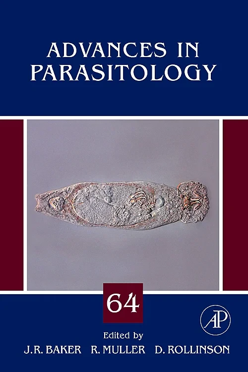 Coperta cărții "Advances in Parasitology" de autor necunoscut