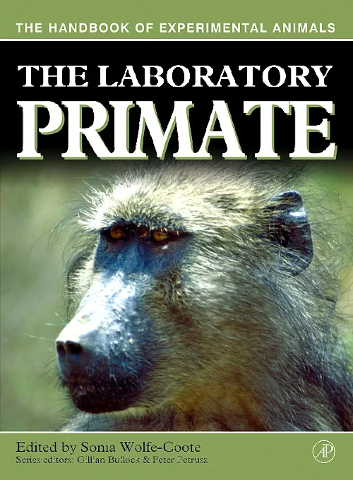 Coperta cărții "The Laboratory Primate" de autor necunoscut