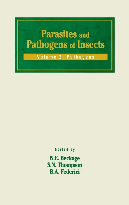 Coperta cărții "Parasites and Pathogens of Insects" de autor necunoscut