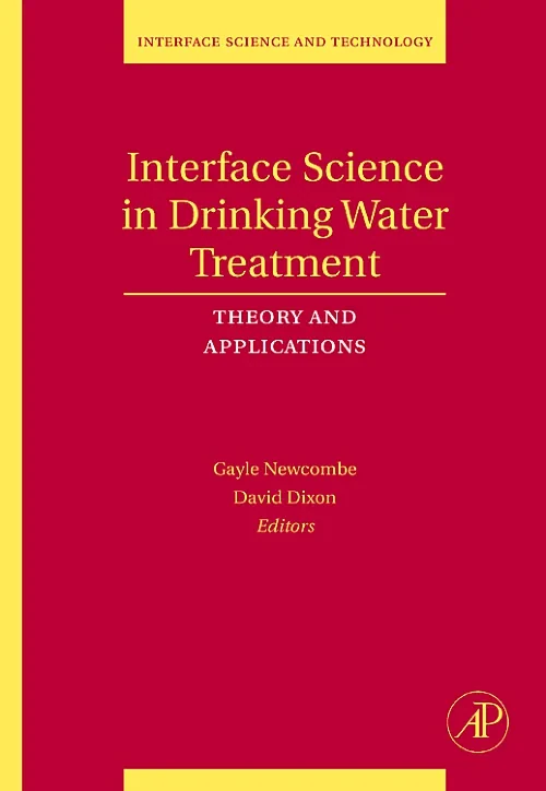 Coperta cărții "Interface Science in Drinking Water Treatment" de autor necunoscut