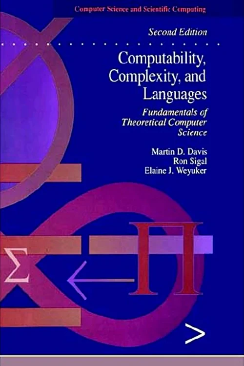 Coperta cărții "Computability, Complexity, and Languages" de autor necunoscut