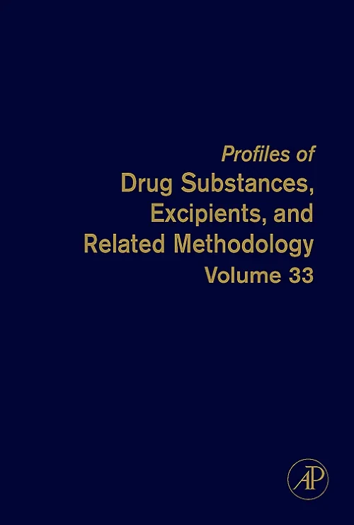 Coperta cărții "Profiles of Drug Substances, Excipients and Related Methodology" de autor necunoscut