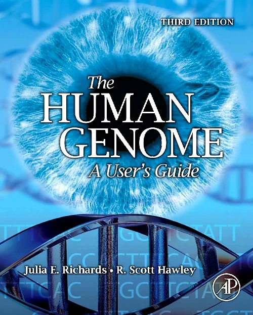 Coperta cărții "The Human Genome" de autor necunoscut
