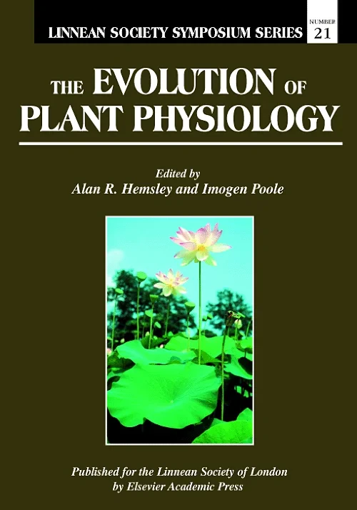 Coperta cărții "The Evolution of Plant Physiology" de autor necunoscut