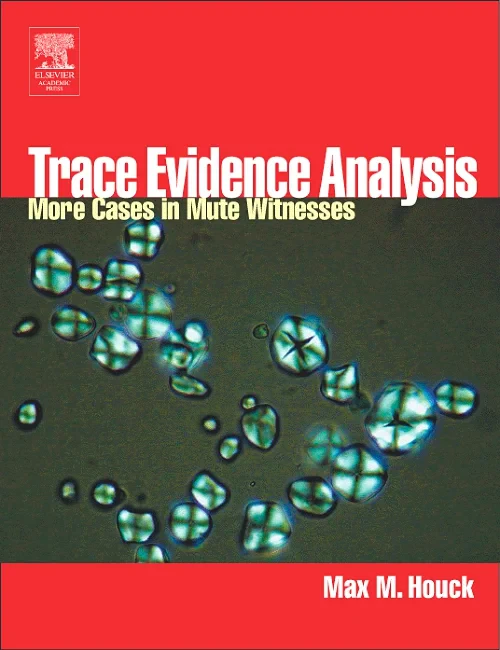 Coperta cărții "Trace Evidence Analysis" de autor necunoscut
