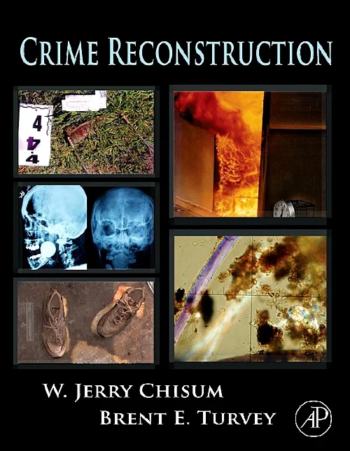 Coperta cărții "Crime Reconstruction" de autor necunoscut