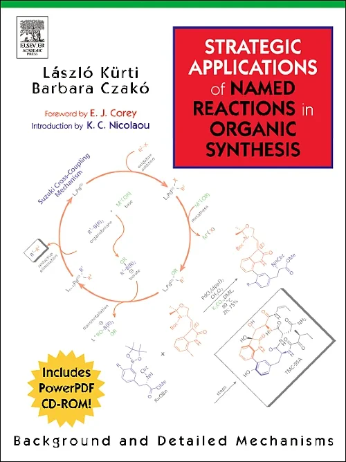 Coperta cărții "Strategic Applications of Named Reactions in Organic Synthesis" de autor necunoscut