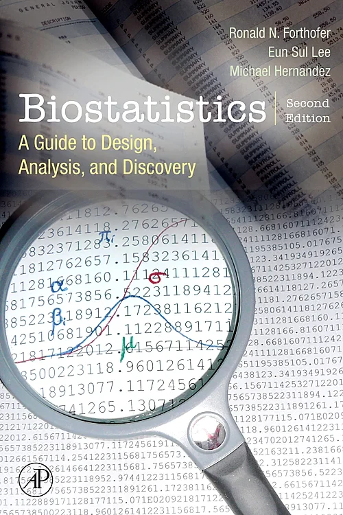 Coperta cărții "Biostatistics" de autor necunoscut