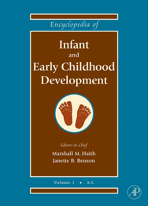Coperta cărții "Encyclopedia of Infant and Early Childhood Development" de autor necunoscut