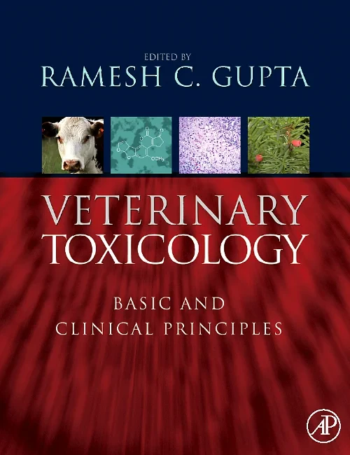 Coperta cărții "Veterinary Toxicology" de autor necunoscut