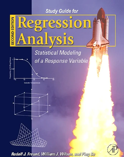 Coperta cărții "Regression Analysis Study Guide" de autor necunoscut