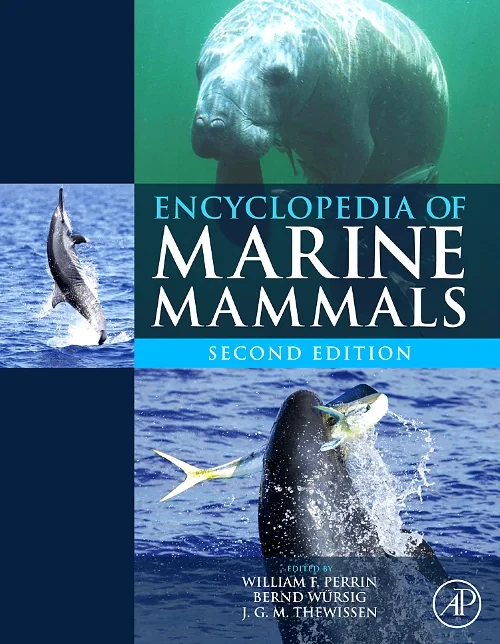 Coperta cărții "Encyclopedia of Marine Mammals" de autor necunoscut