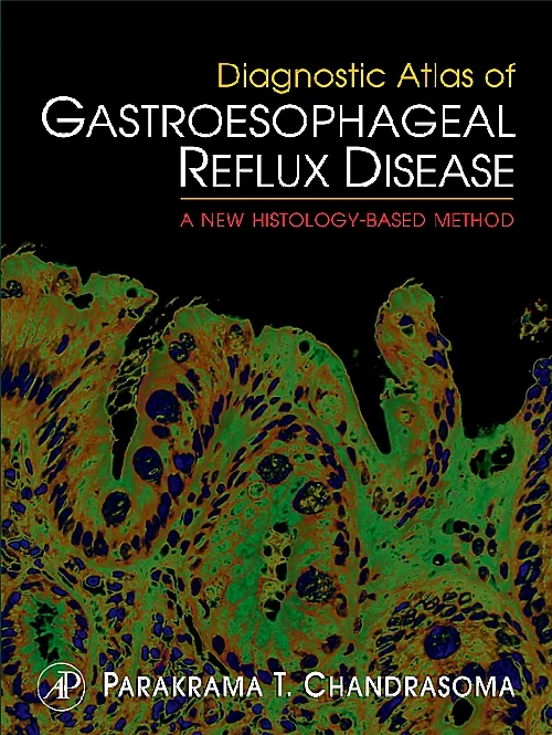Coperta cărții "Diagnostic Atlas of Gastroesophageal Reflux Disease" de autor necunoscut