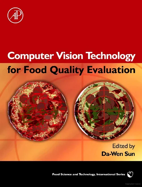 Coperta cărții "Computer Vision Technology for Food Quality Evaluation" de autor necunoscut