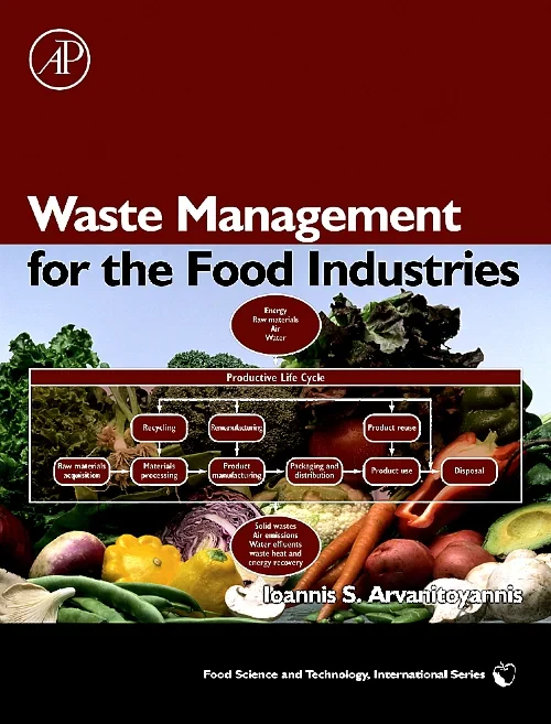Coperta cărții "Waste Management for the Food Industries" de autor necunoscut