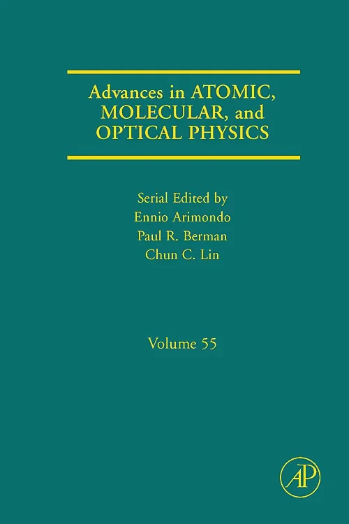 Coperta cărții "Advances in Atomic, Molecular, and Optical Physics" de autor necunoscut