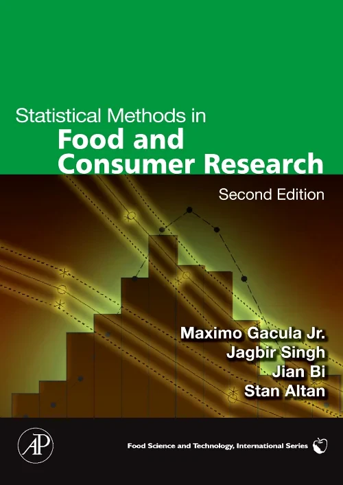 Coperta cărții "Statistical Methods in Food and Consumer Research" de autor necunoscut