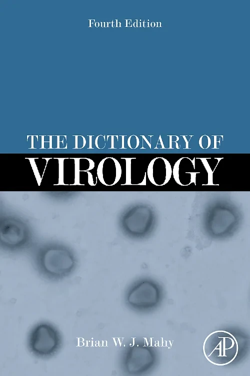 Coperta cărții "The Dictionary of Virology" de autor necunoscut