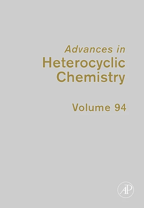 Coperta cărții "Advances in Heterocyclic Chemistry" de autor necunoscut