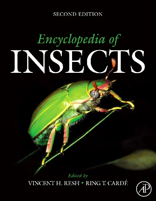 Coperta cărții "Encyclopedia of Insects" de autor necunoscut
