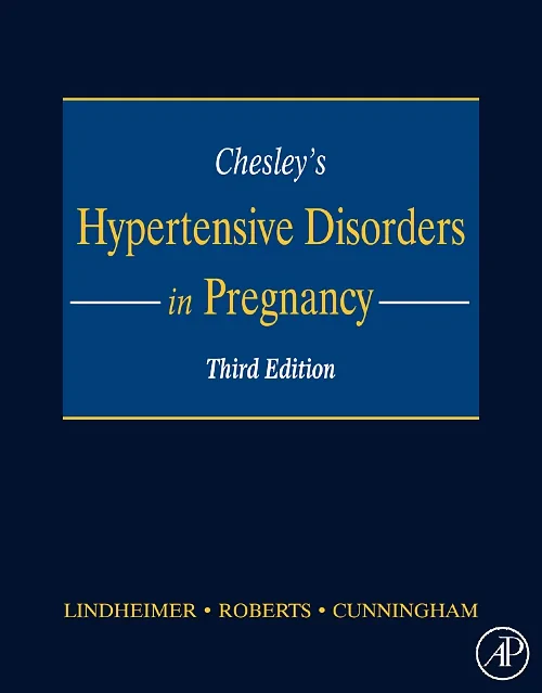 Coperta cărții "Chesley&#039;s Hypertensive Disorders in Pregnancy" de autor necunoscut