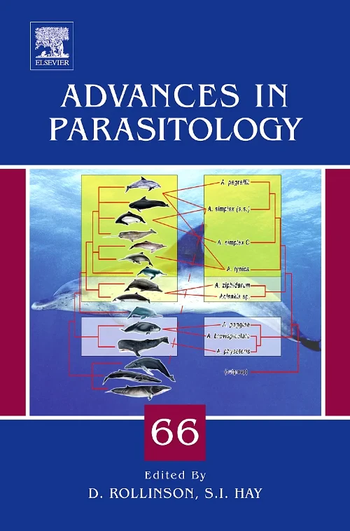 Coperta cărții "Advances in Parasitology" de autor necunoscut