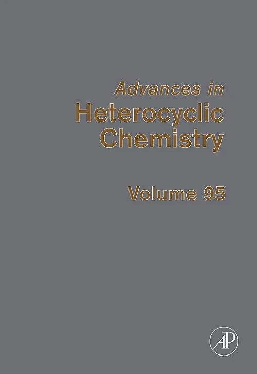 Coperta cărții "Advances in Heterocyclic Chemistry" de autor necunoscut