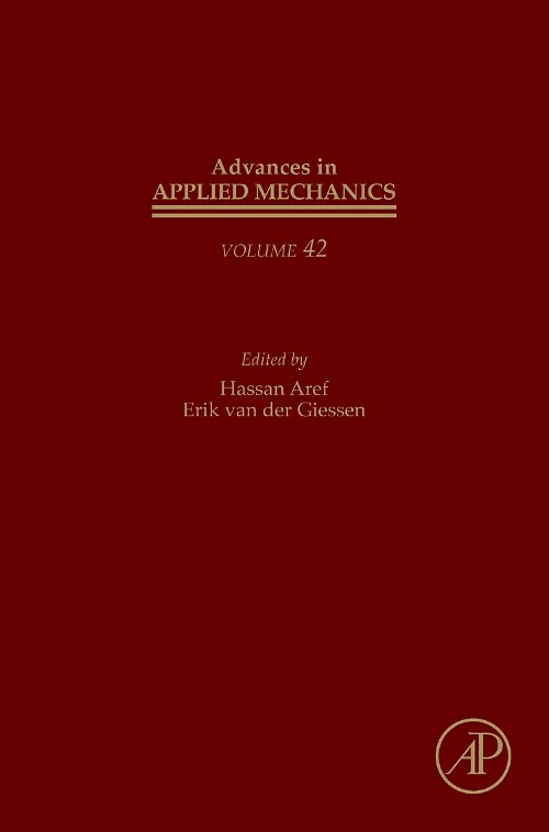 Coperta cărții "Advances in Applied Mechanics" de autor necunoscut