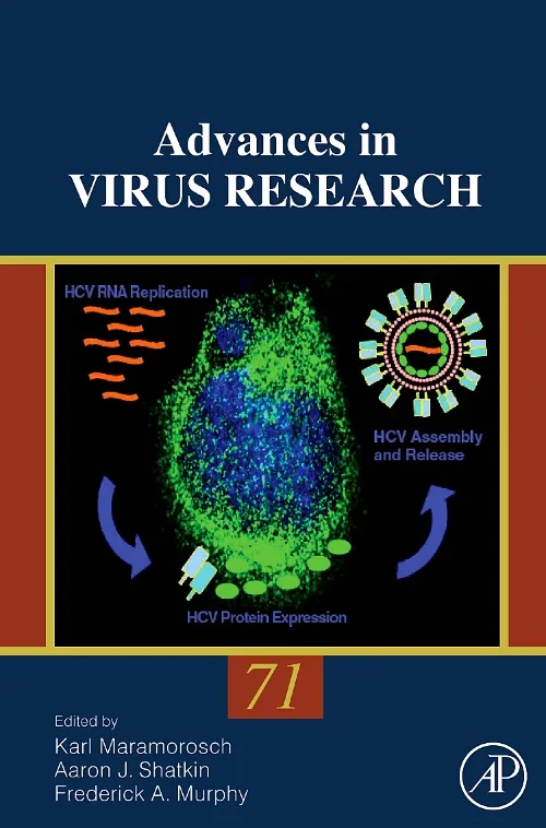 Coperta cărții "Advances in Virus Research" de autor necunoscut