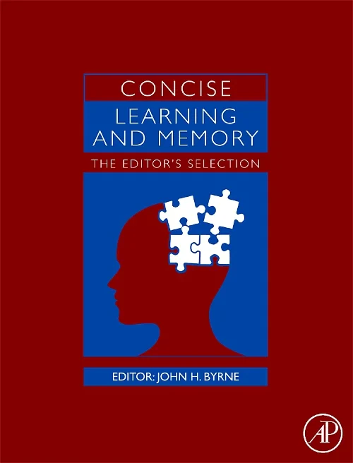 Coperta cărții "Concise Learning and Memory" de autor necunoscut
