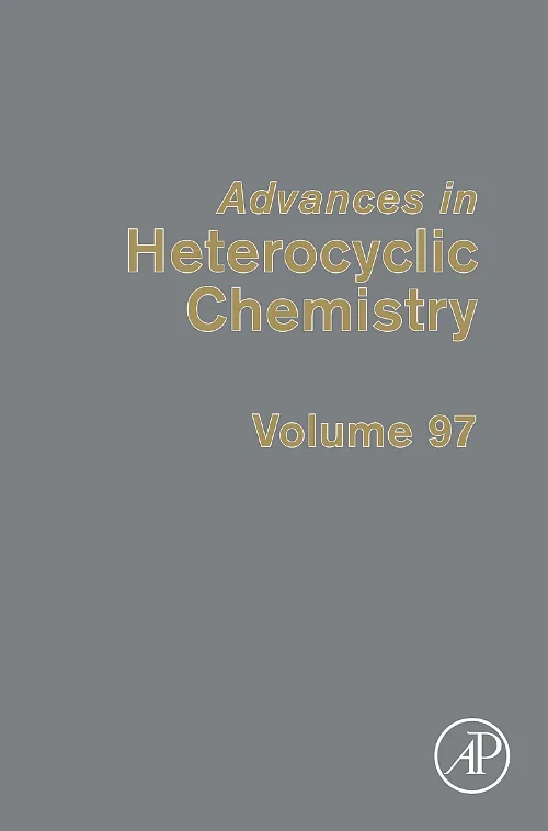 Coperta cărții "Advances in Heterocyclic Chemistry" de autor necunoscut