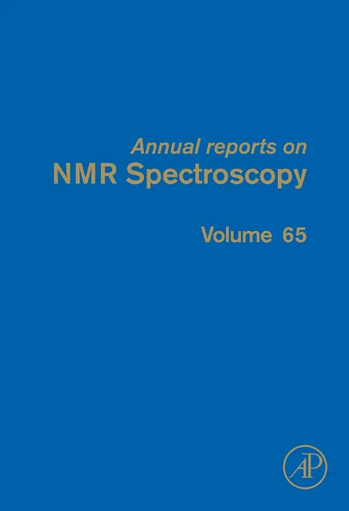 Coperta cărții "Annual Reports on NMR Spectroscopy" de autor necunoscut