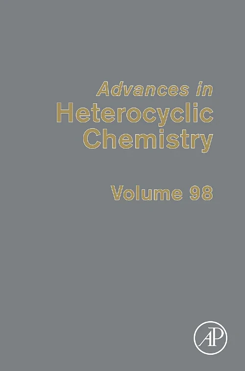 Coperta cărții "Advances in Heterocyclic Chemistry" de autor necunoscut