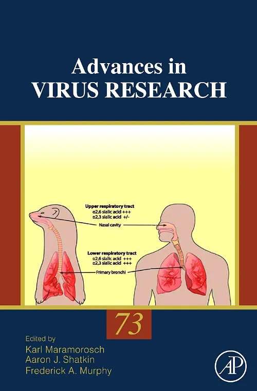 Coperta cărții "Advances in Virus Research" de autor necunoscut