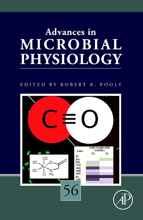Coperta cărții "Advances in Microbial Physiology" de autor necunoscut