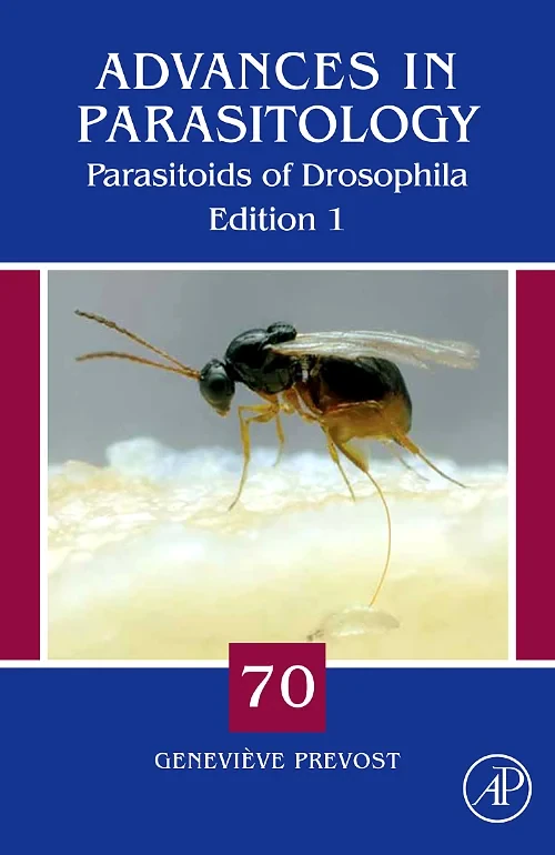 Coperta cărții "Parasitoids of Drosophila" de autor necunoscut