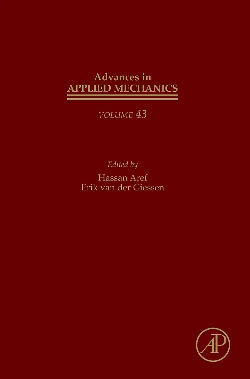 Coperta cărții "Advances in Applied Mechanics" de autor necunoscut