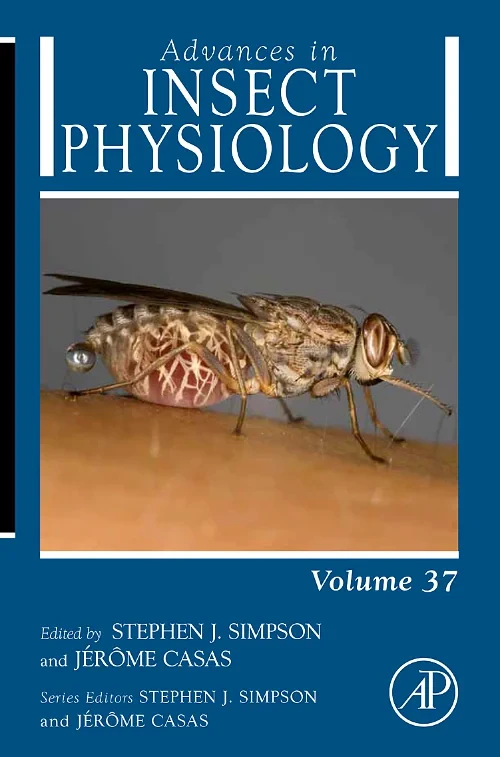 Coperta cărții "Advances in Insect Physiology" de autor necunoscut