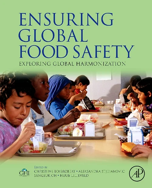 Coperta cărții "Ensuring Global Food Safety" de autor necunoscut