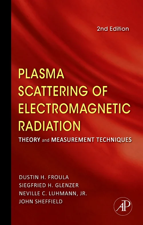 Coperta cărții "Plasma Scattering of Electromagnetic Radiation" de autor necunoscut