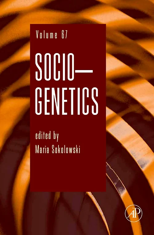 Coperta cărții "Socio-Genetics" de autor necunoscut