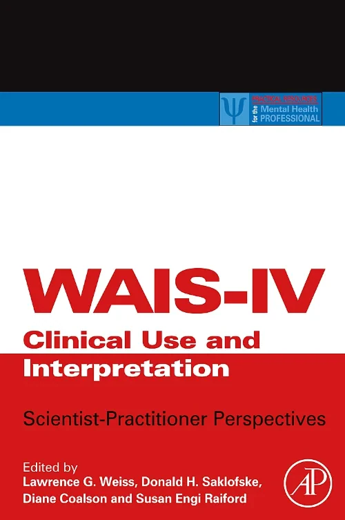 Coperta cărții "WAIS-IV Clinical Use and Interpretation" de autor necunoscut
