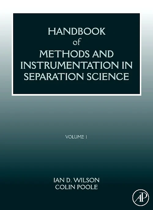 Coperta cărții "Handbook of Methods and Instrumentation in Separation Science" de autor necunoscut