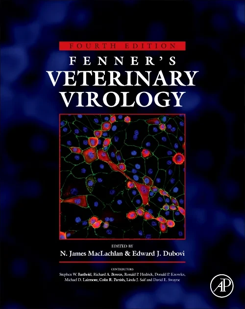 Coperta cărții "Fenner&#039;s Veterinary Virology" de autor necunoscut