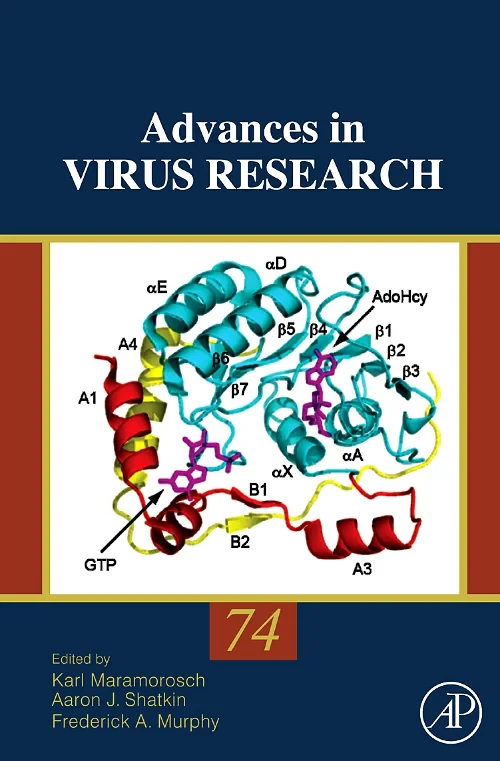 Coperta cărții "Advances in Virus Research" de autor necunoscut