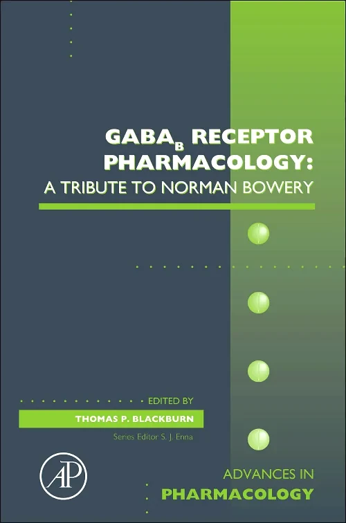 Coperta cărții "GABAb Receptor Pharmacology: A Tribute to Norman Bowery" de autor necunoscut