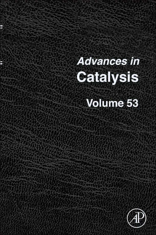 Coperta cărții "Advances in Catalysis" de autor necunoscut
