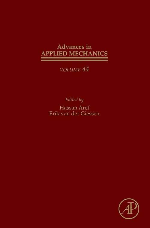 Coperta cărții "Advances in Applied Mechanics" de autor necunoscut